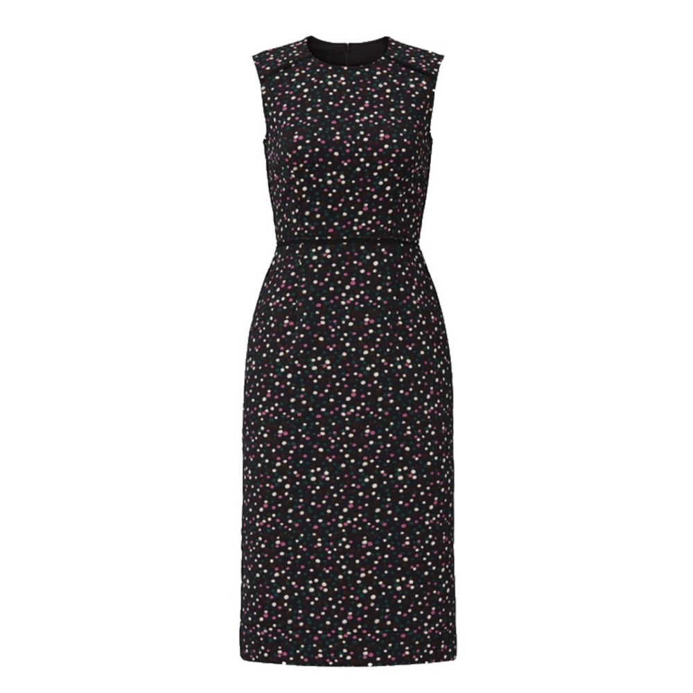 DVF Pace Stretch Jacquard Dress, size 6 NWT
